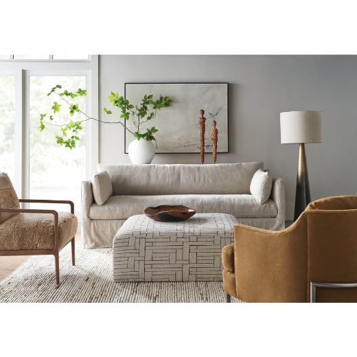 Picture of Natural Madeline Slipcovered Sofa