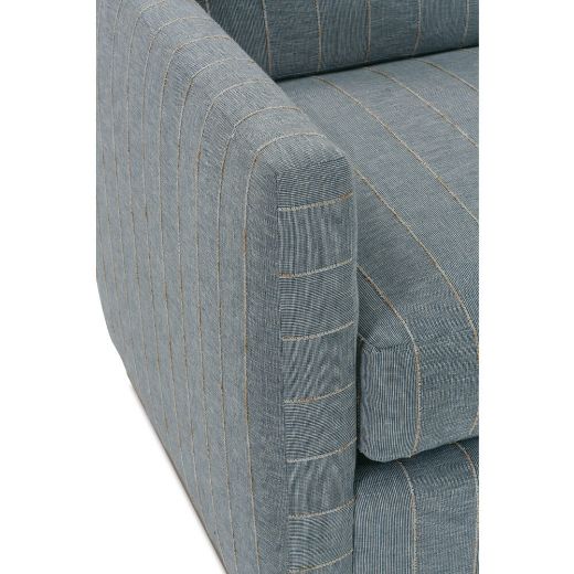 Picture of Allie Swivel - Indigo Kid-proof Stripe