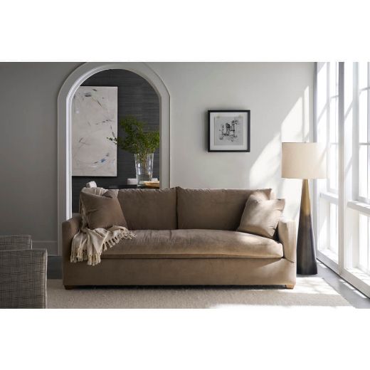 Picture of 89” Lilah Sofa - Fawn Brushed Velvet  