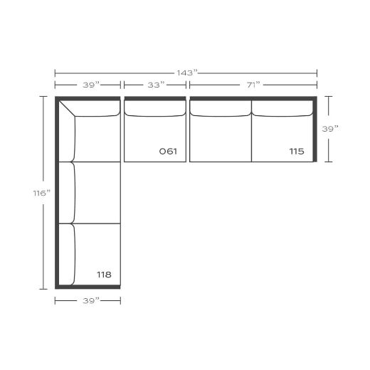 Picture of Sylvie Slipcovered Sectional