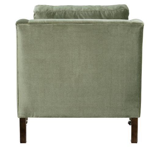 Picture of Madeline Express Chair - Antiqued Moss Velvet