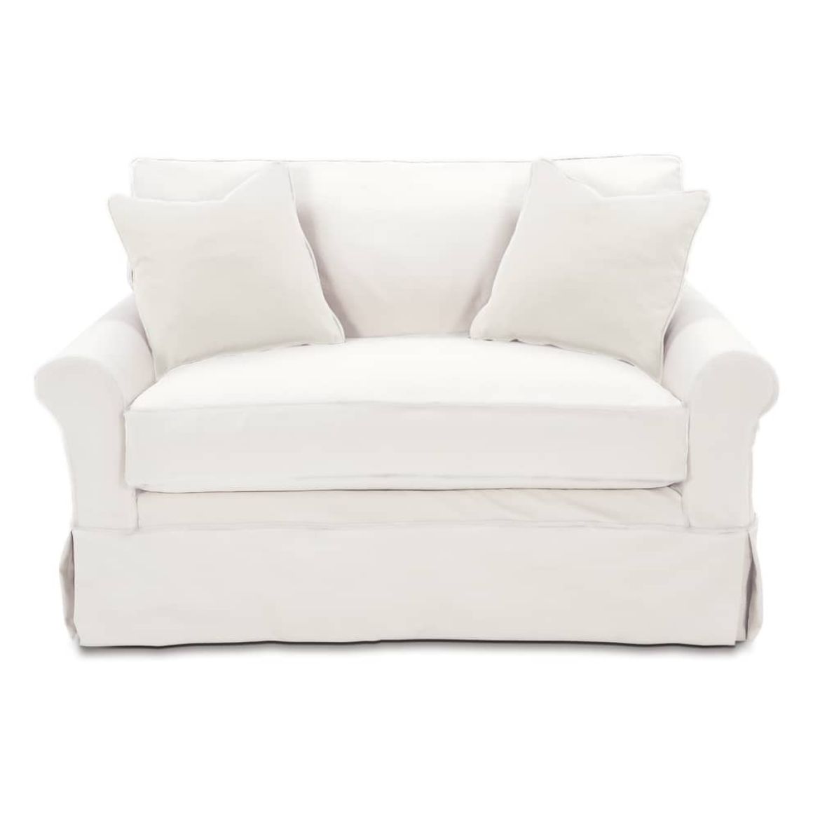 Picture of Somerset Slipcovered Twin Classic Sleeper Sofa