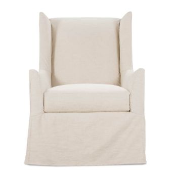 Picture of Ellory Slipcovered Swivel Chair w/ Glider Option